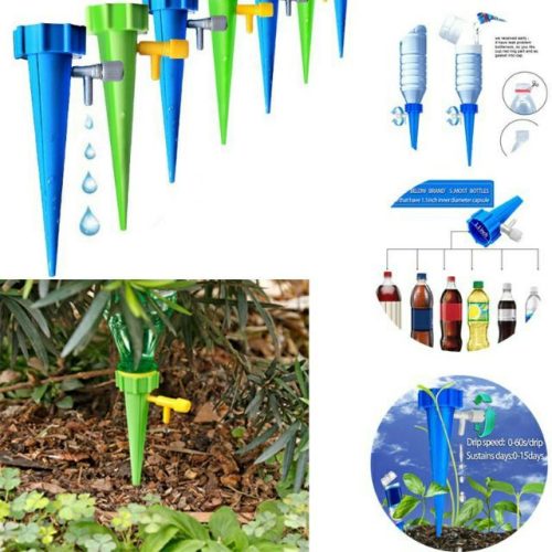 Easy to use automatic plant water bottle