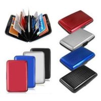 Hard Case Card Holder Pocket ATM Bank Card Credit RFID block