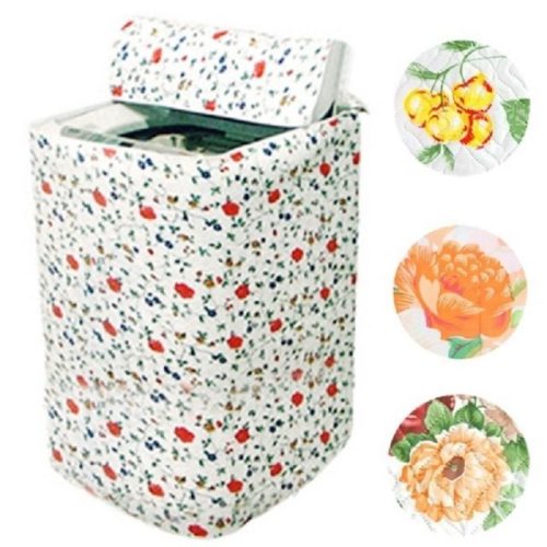 Washing Machine Cover Flower Pattern Washing Machine