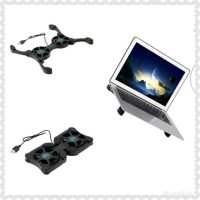 Portable Notebook Laptop Fan size 7 - 14 inches | USB cooling fan is easy to store and fold