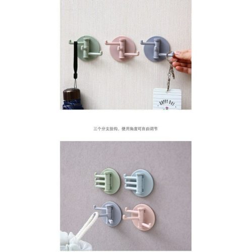 Versatile 3-pin key hanger