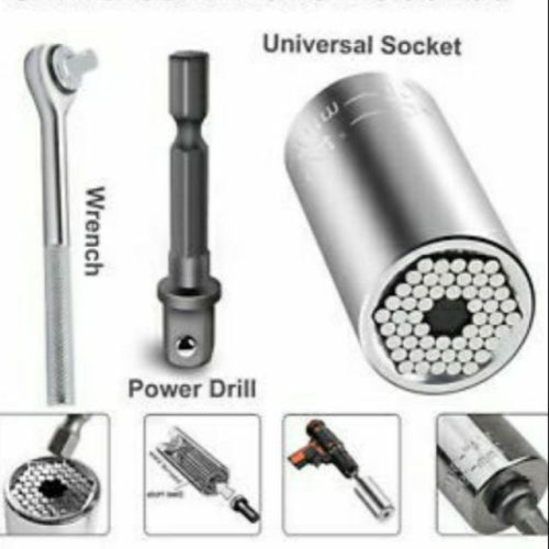 1 Set Universal Spanar Socket  | Screwdriver 7mm - 19mm - Image 3