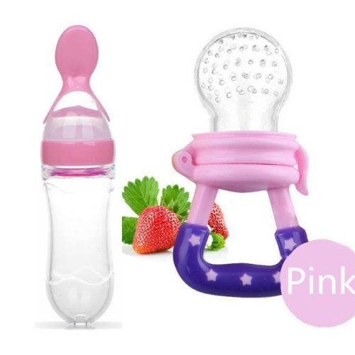 2 in 1 Baby Spoon Bottle + Food Feeder - Image 4