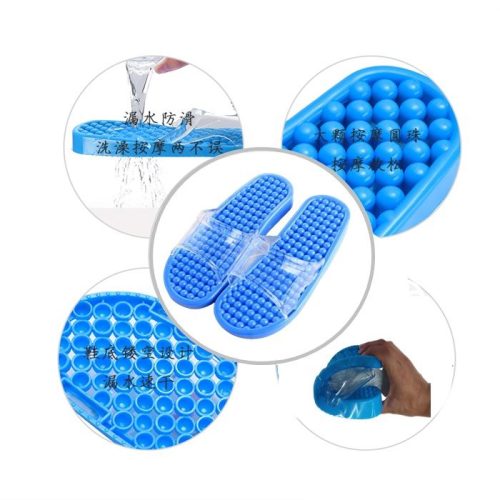 High-Quality Water Leaking Anti Slip PVC Bath Slippers Sandal - Image 4