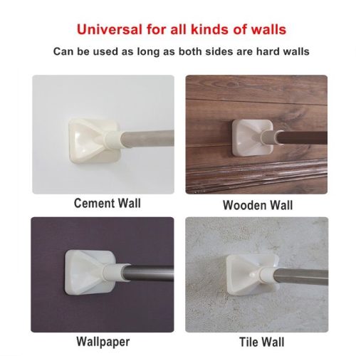 Stainless Steel Shower Curtain Rod - Image 4