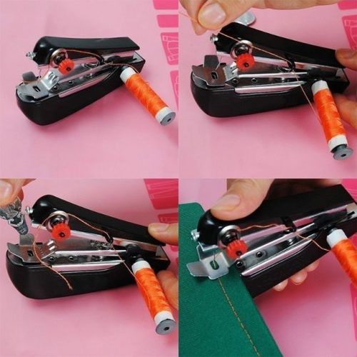 Mini Handheld Sewing Machine Home & Travel Use Portable Multi-Functional - Image 8