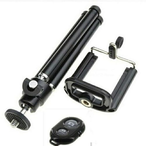 Mobile aluminium camera stand holder + selfie camera bluetooth - Image 5