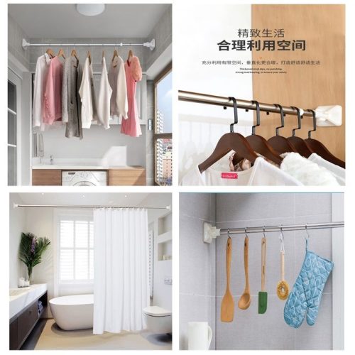 Stainless Steel Shower Curtain Rod - Image 6