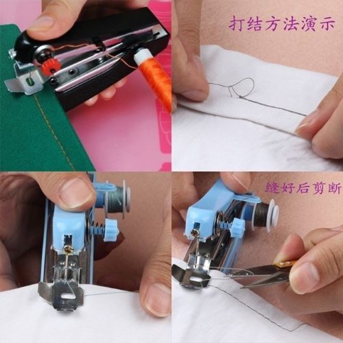 Mini Handheld Sewing Machine Home & Travel Use Portable Multi-Functional - Image 7