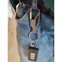 Outboard keychain motorcycle / car key