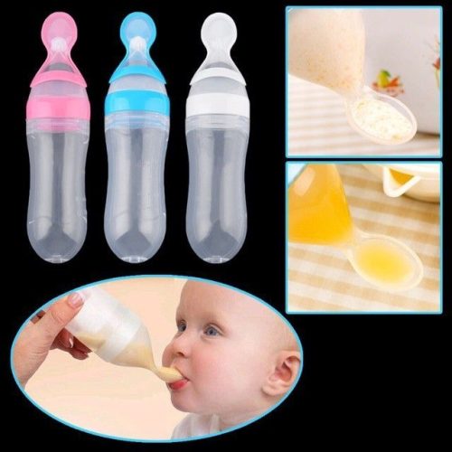 2 in 1 Baby Spoon Bottle + Food Feeder - Image 3