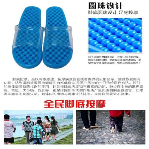 High-Quality Water Leaking Anti Slip PVC Bath Slippers Sandal - Image 6