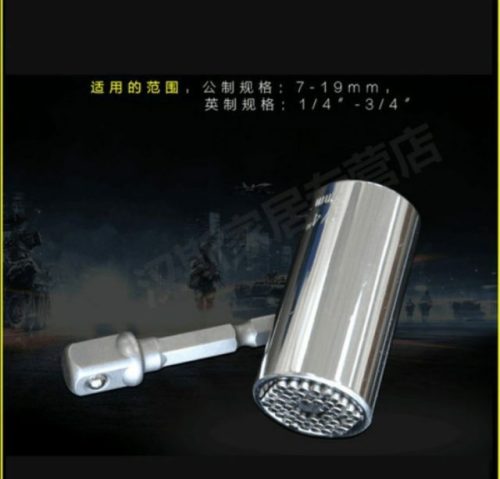 1 Set Universal Spanar Socket  | Screwdriver 7mm - 19mm - Image 6