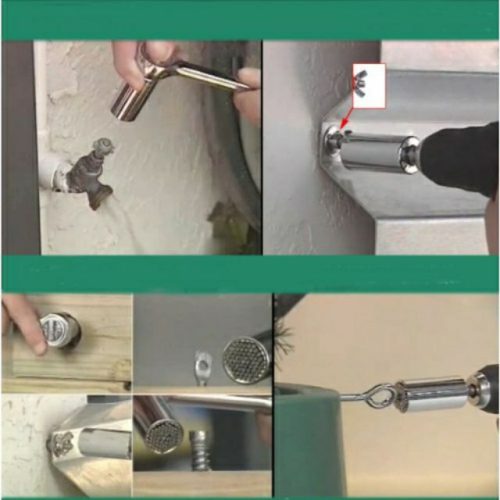 1 Set Universal Spanar Socket  | Screwdriver 7mm - 19mm - Image 2