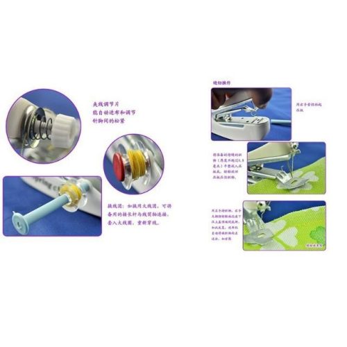 Mini Handheld Sewing Machine Home & Travel Use Portable Multi-Functional - Image 5