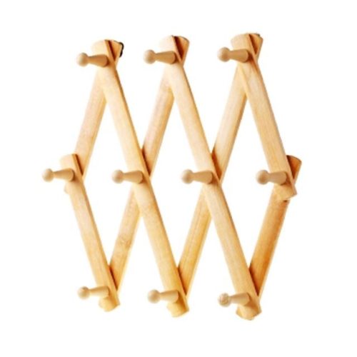 Telescopic Folding Bamboo Hook